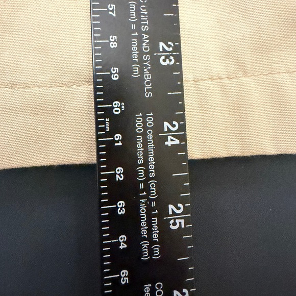 Vintage London Fog Mens 44 Regular Harrington Jacket Beige Zip Out Coat - Picture 10 of 10